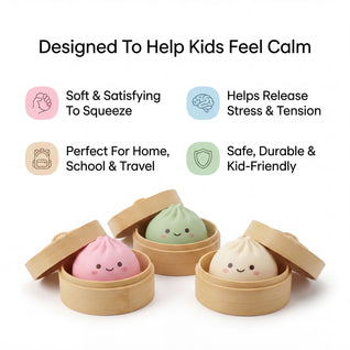Anxiety-Relief Squishy Dumpling