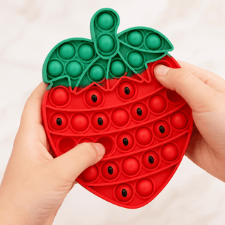 Strawberry Sensory Popper