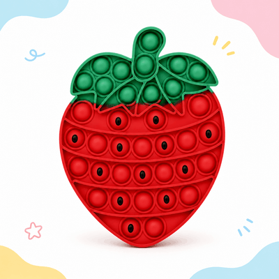 Strawberry Sensory Popper
