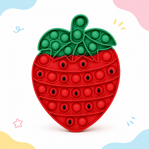 Strawberry Sensory Popper
