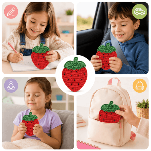 Strawberry Sensory Popper