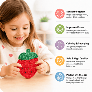 Strawberry Sensory Popper